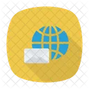 International Mail Earth Mail Icon