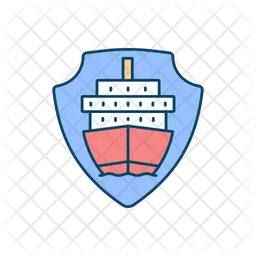 International marine shipping vessel protection  Icon