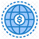 Global Location Money Icon