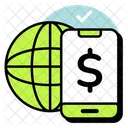 International Payment Money Transfer Payment Method Icon