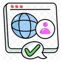 Airport Plane Registration Icon