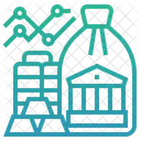 Internationalreserves Foreignexchangereserves Financial Financialstability Bank Icon