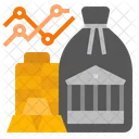 Internationalreserves Foreignexchangereserves Financial Financialstability Bank Icon