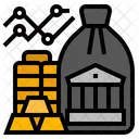 Internationalreserves Foreignexchangereserves Financial Financialstability Bank Icon