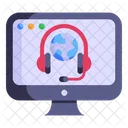 Global Support International Support Online Support Icon
