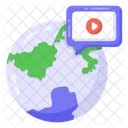 International Video Chat Worldwide Video Chat Video Chat Icon