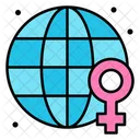International Woman Day  Icon