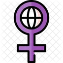 Womens Day Equality Law Icon
