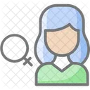 Womens Day Women Girl Icon