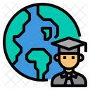 Internationale Bildung  Symbol