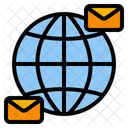 Internationale E Mail Global Mail Internationale Post Symbol