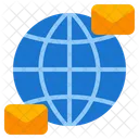 Internationale E Mail Global Mail Internationale Post Symbol