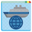 Internationale Kreuzfahrt Globus Internet Icon