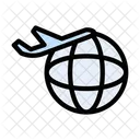 Flug Transport Global Symbol