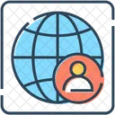 Internationaler Benutzer International Benutzer Icon