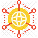 International Netzwerk Verbindung Symbol