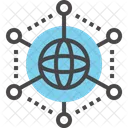 International Netzwerk Verbindung Symbol