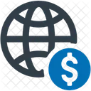 Internationales Geld Wahrung Finanzen Icon
