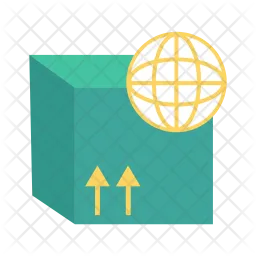 Internationales Paket  Symbol