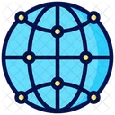 Internet Globe Connections Icon