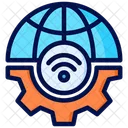 Internet World Wireless Icon