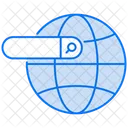 Internet Red En Linea Icono