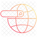 Internet Red En Linea Icono