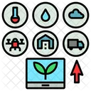 Internet Farming Information Icon