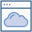 Cloud Storage Internet Icon