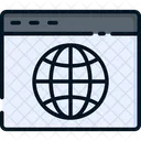 Internet Web Page Browser Icon