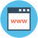 Internet Cyberspace Site Icon
