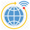 인터넷 네트워크 연결 아이콘