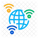 Worldwide Internet Wifi Icon