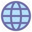 Internet Connection Globe Icon