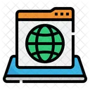 Internet Website Globe Icon