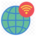 Internet Connection Global Icon