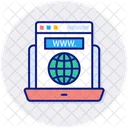 Internet Article Layout Blogs Icon
