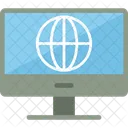 Internet Globe Web Icon