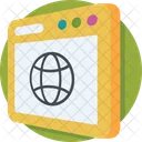 Internet Globe Network Icon