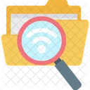 Internet File Search Folder Search Icon