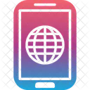 Internet Mobile Phone Icon