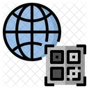 Internet Qr Code Scan Icon
