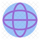 Internet Network Globe Icon