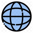 Internet Network Globe Icon