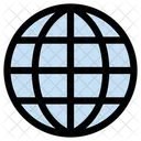 Internet Worldwide Earth Globe Icon