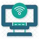 Internet Access Remote Working Connectivity Icon