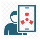Internet Addiction Smartphone Addiction Icon