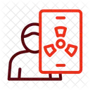 Internet Addiction Smartphone Addiction Icon