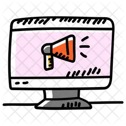 Internet Advertising  Icon