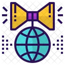 Internet Advertising Global Icon